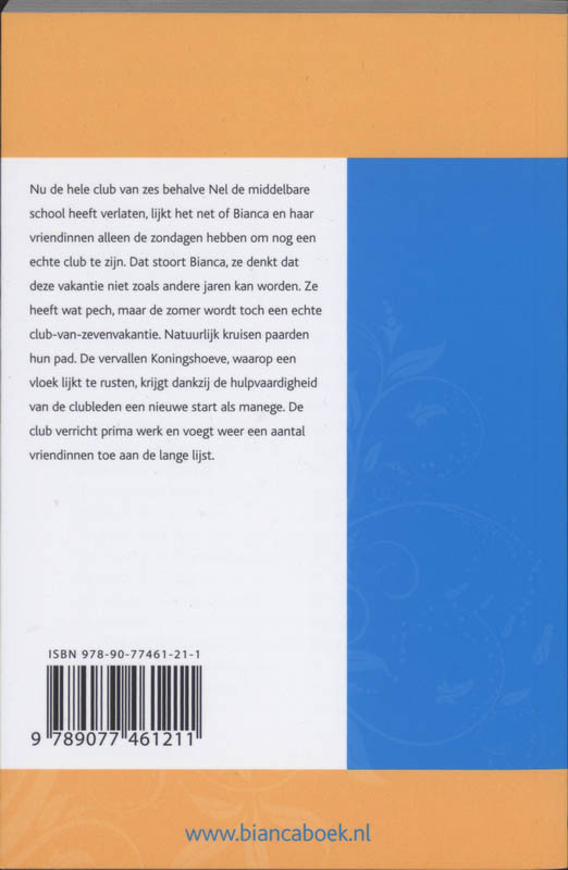 Achterkant van Bianca en de Koningshoeve