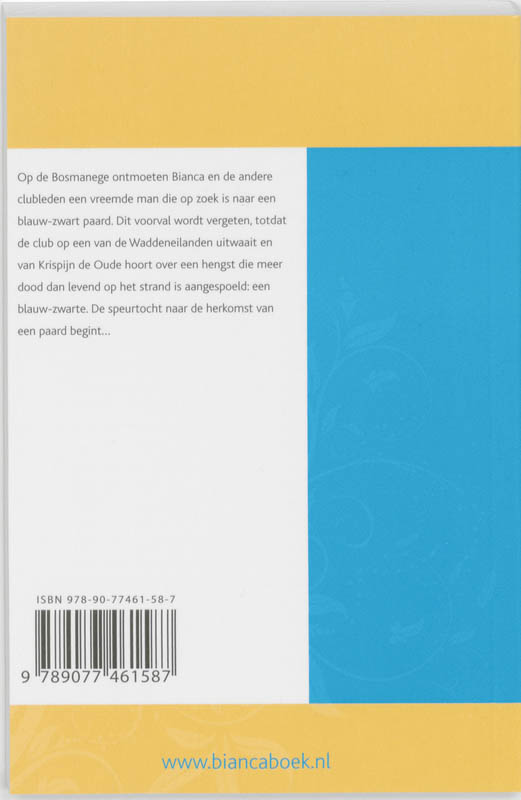 Achterkant van Bianca en de mysterieuze hengst