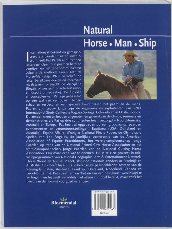Achterkant van Natural-Horse-Man-Ship