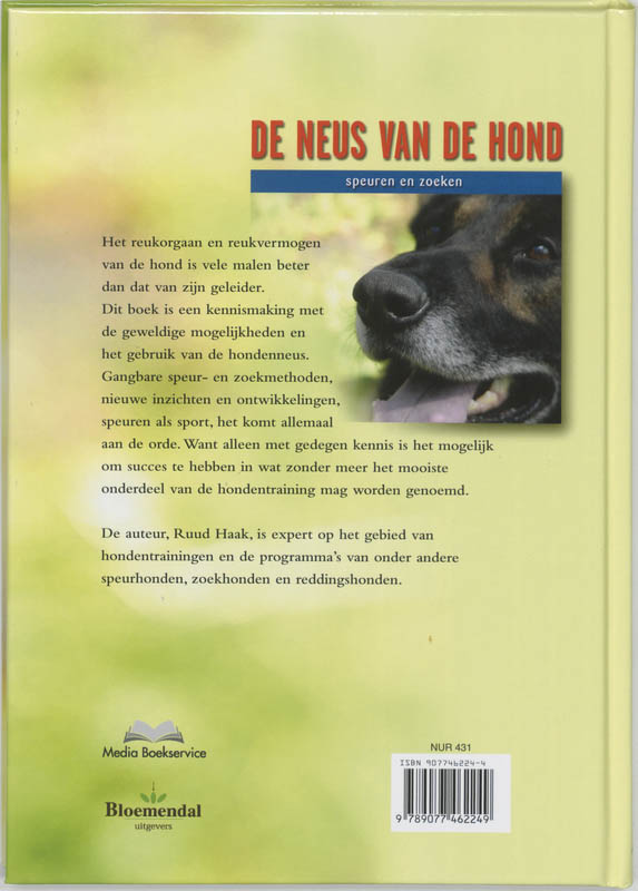 Achterkant van De neus van de hond