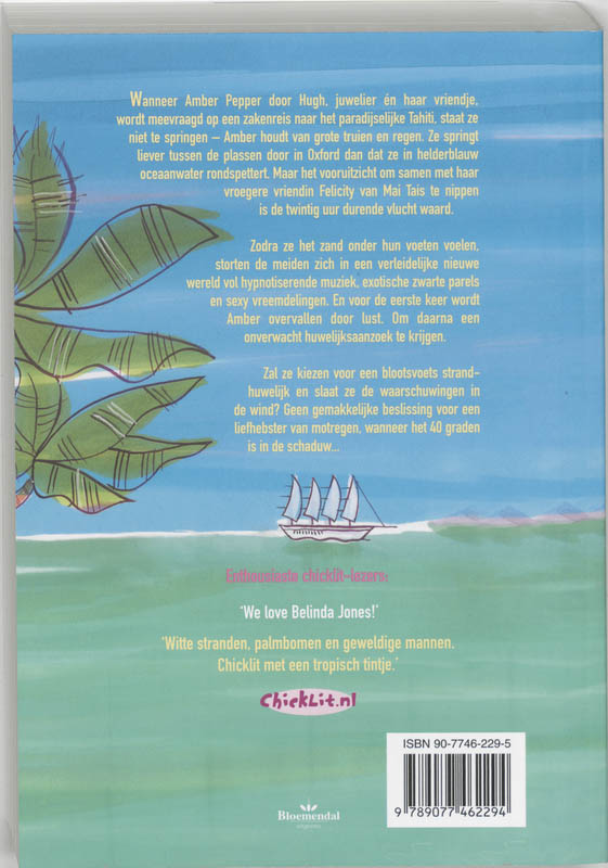 Achterkant van Parels in het paradijs