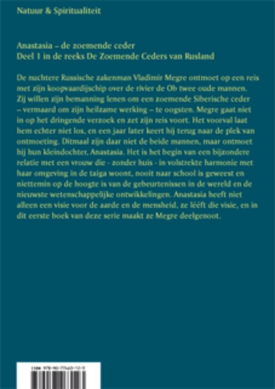 Achterkant van De zoemende ceder