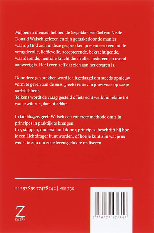 Achterkant van Lichtdragers