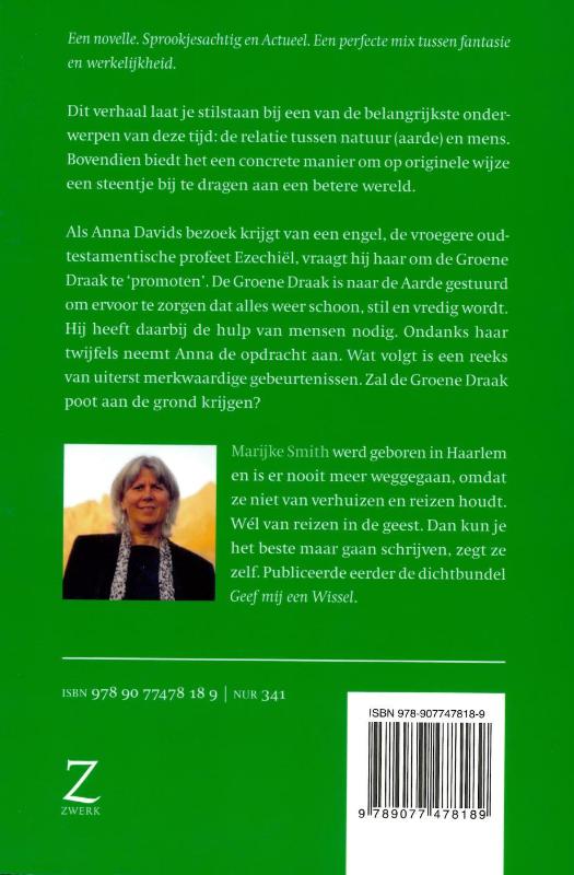 Achterkant van De komst van de Groene Draak