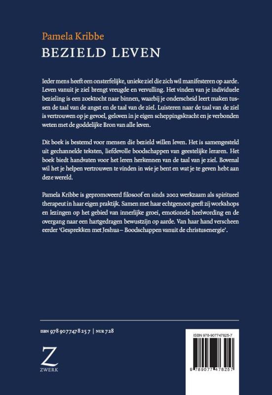 Achterkant van Bezield leven