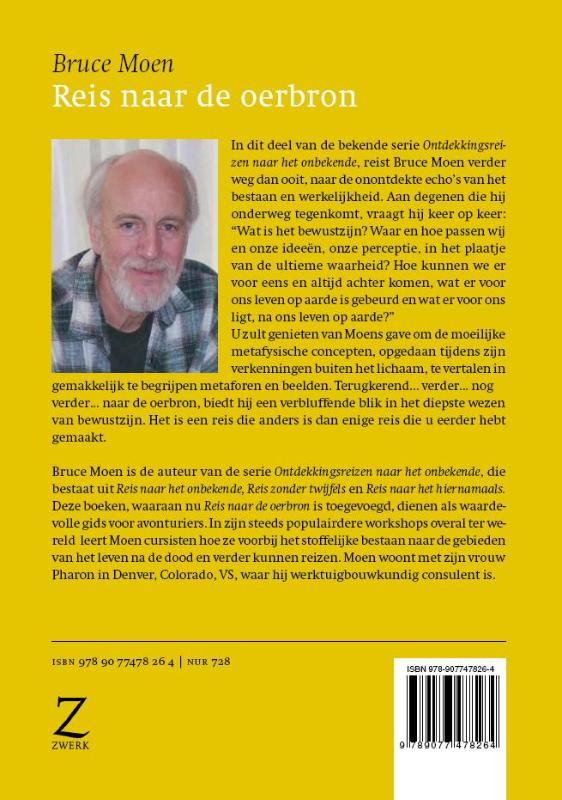 Achterkant van Reis naar de oerbron