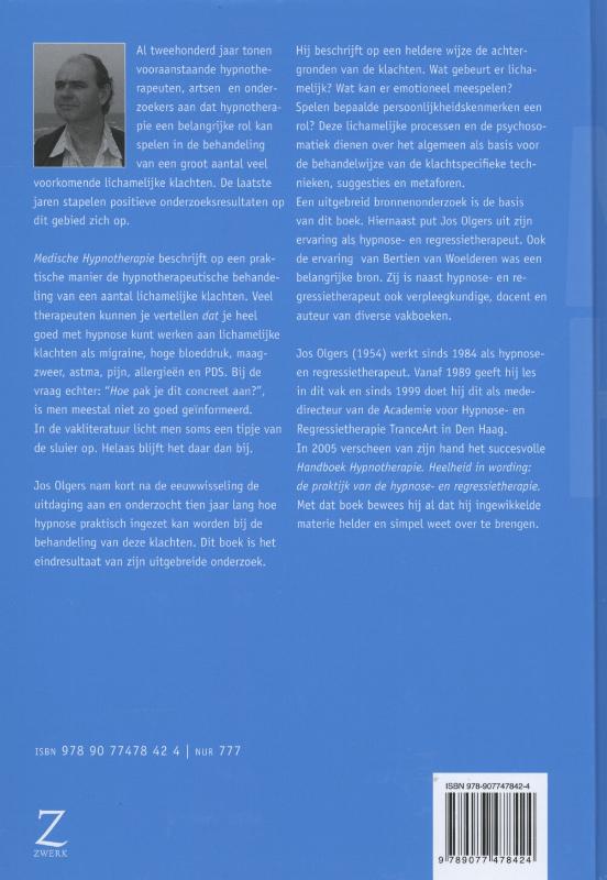Achterkant van Medische hypnotherapie