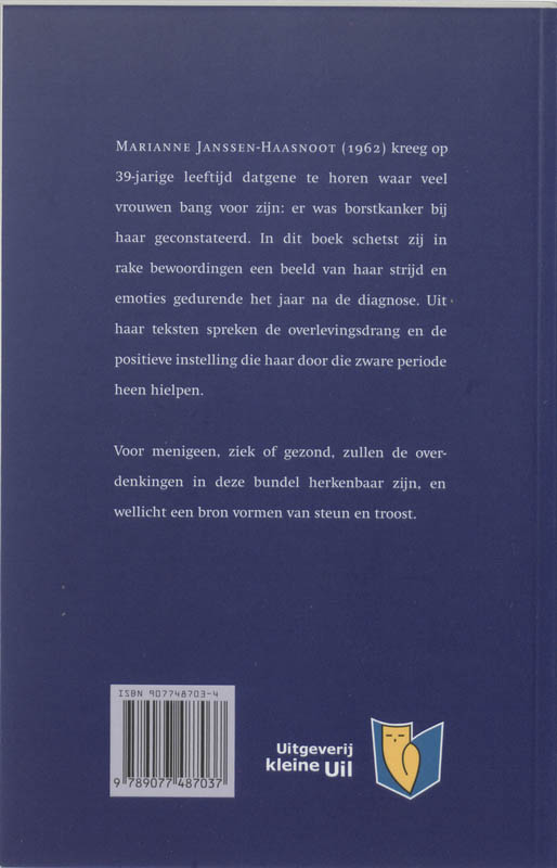 Achterkant van Wind door mijn haar