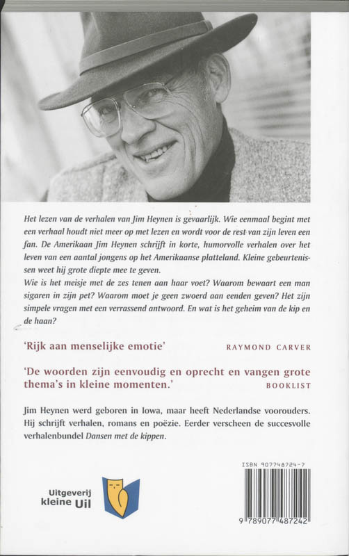 Achterkant van Het geheim van de kip en de haan