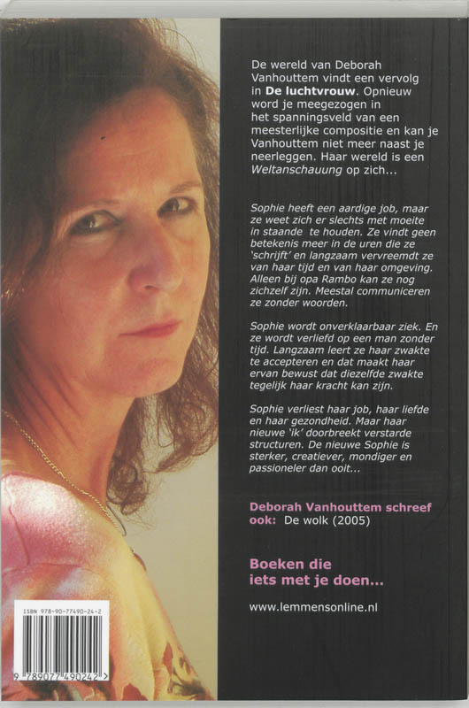 Achterkant van De luchtvrouw