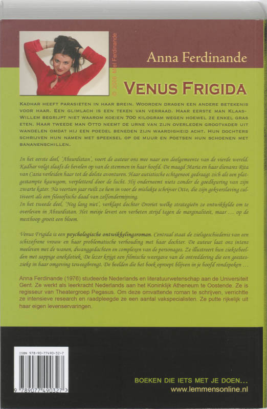Achterkant van Venus frigida