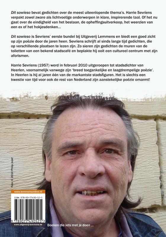 Achterkant van Dit sowieso