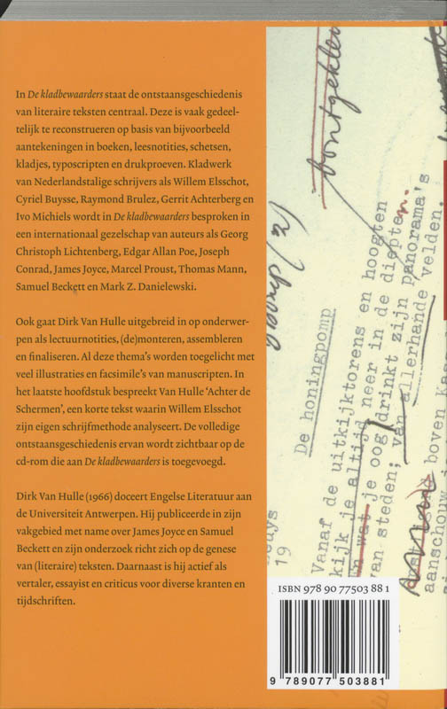 Achterkant van De Kladbewaarders