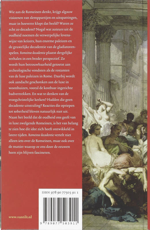 Achterkant van Romeinse decadentie