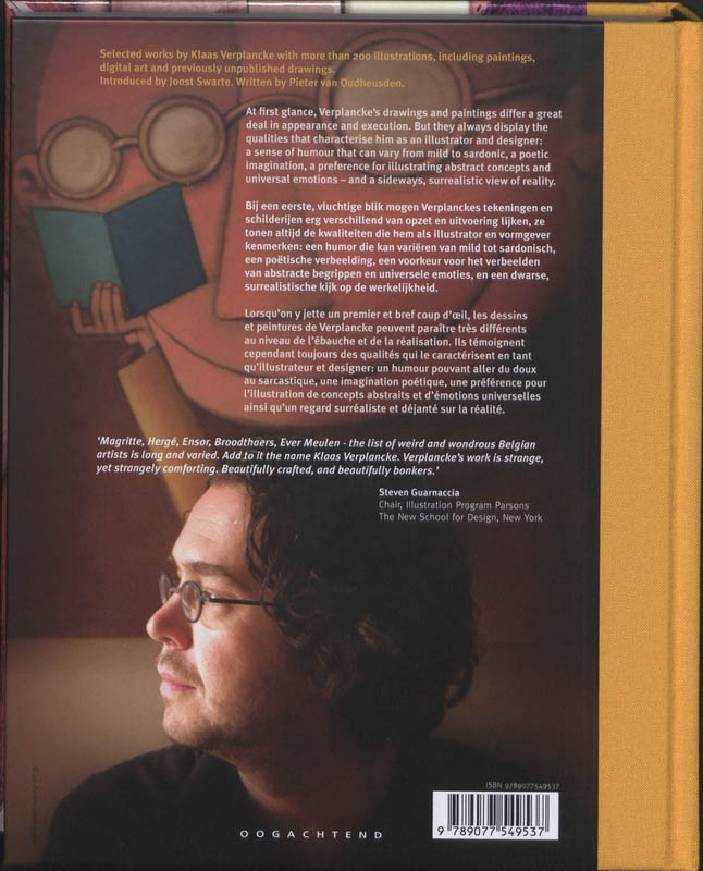 Achterkant van The first Klaas book