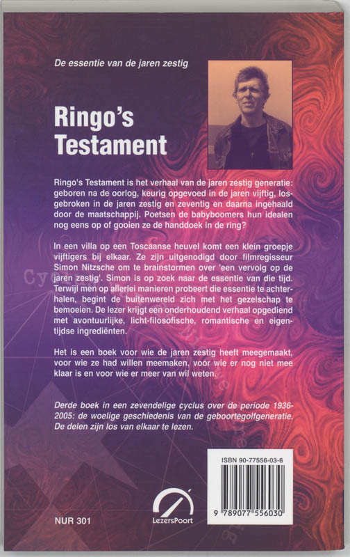 Achterkant van Ringo's testament