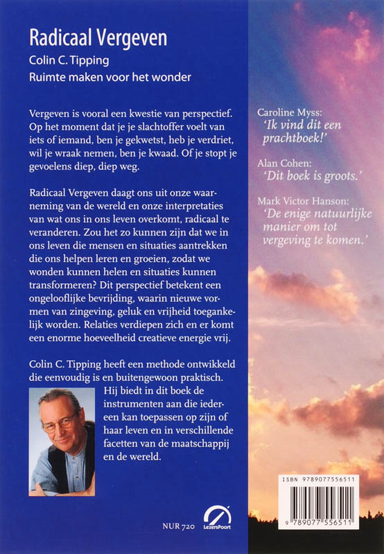 Achterkant van Radicaal vergeven