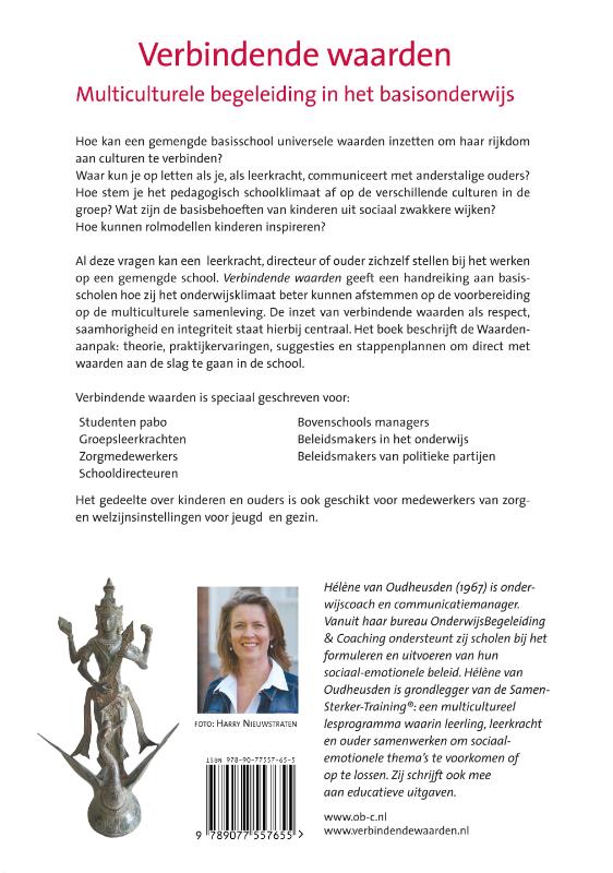 Achterkant van Verbindende waarden