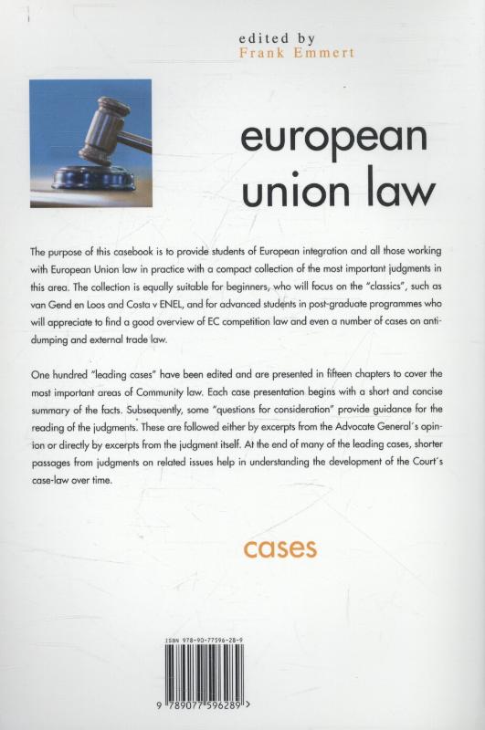Achterkant van European Union law