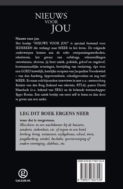 Achterkant van Nieuws voor jou