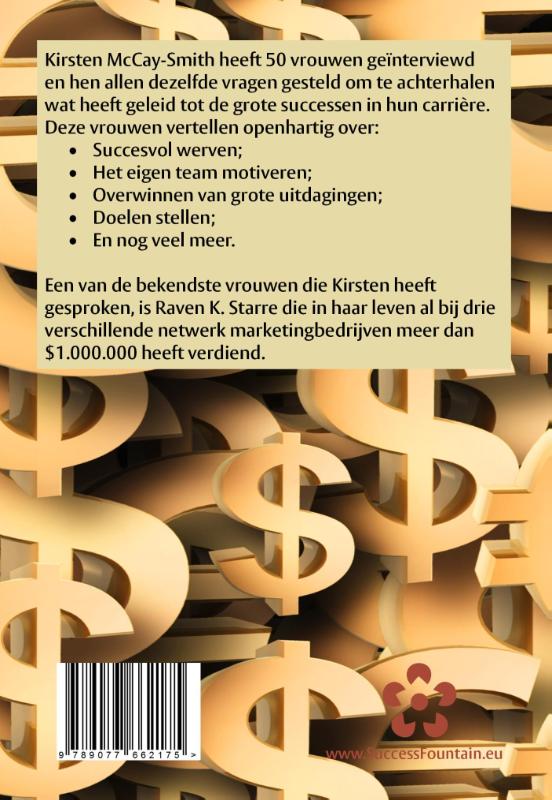 Achterkant van Wat jij moet doen om 1.000.000 te verdienen in netwerk marketing