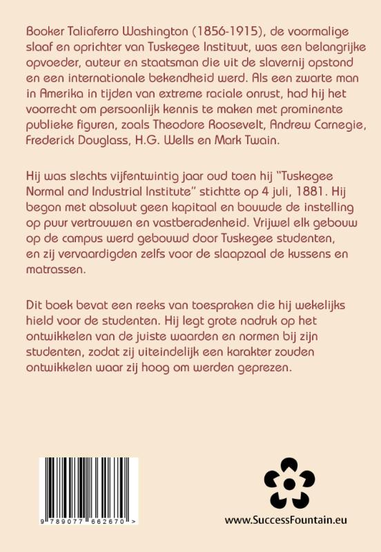 Achterkant van Karakter opbouwen