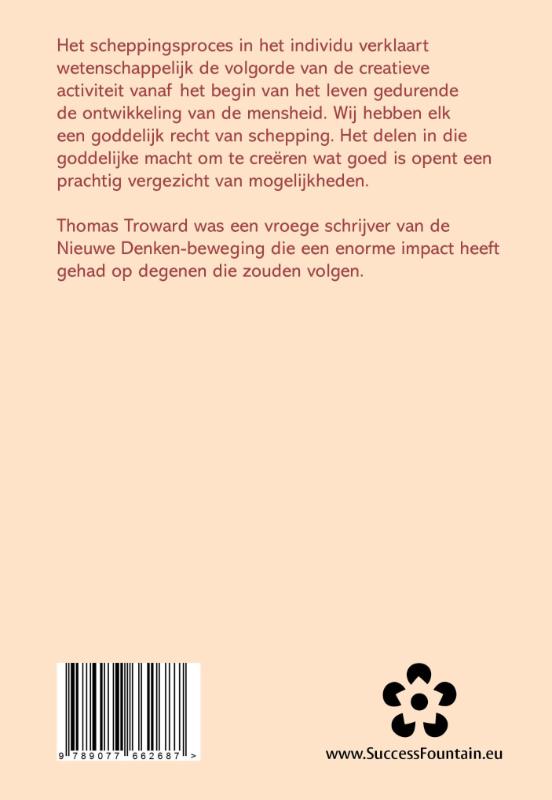 Achterkant van Het creatieve proces in het individu