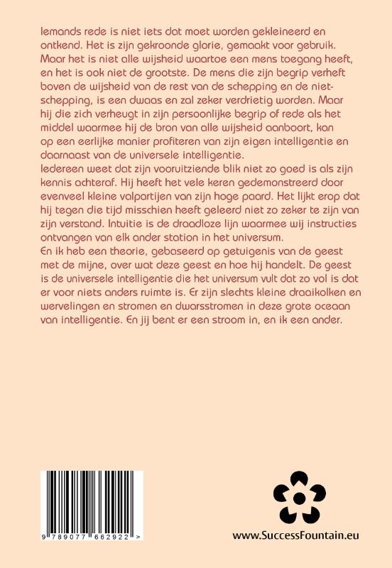 Achterkant van De levenskracht en hoe haar te gebruiken