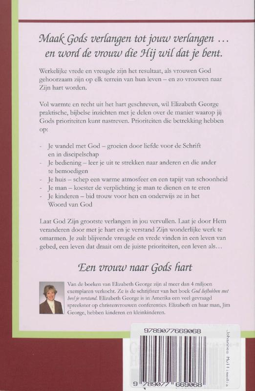 Achterkant van Een Vrouw naar Gods Hart