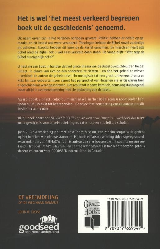 Achterkant van De vreemdeling