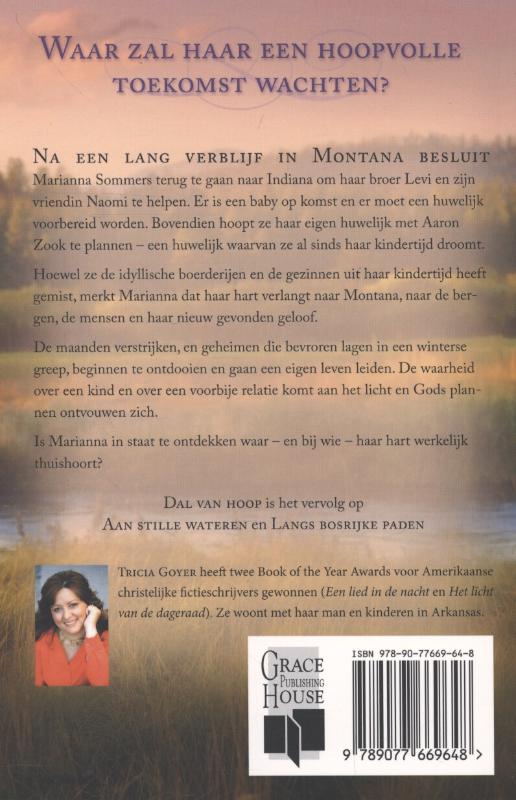 Achterkant van Dal van hoop
