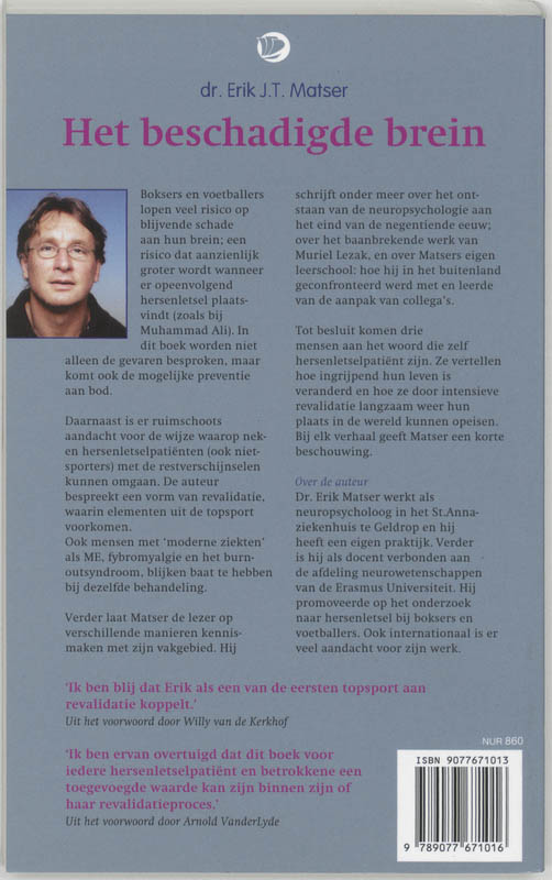 Achterkant van Het beschadigde brein