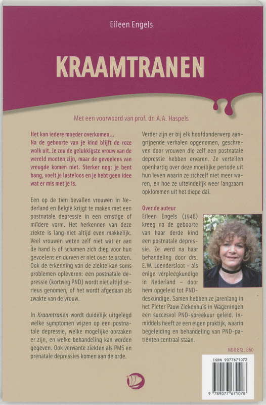 Achterkant van Kraamtranen