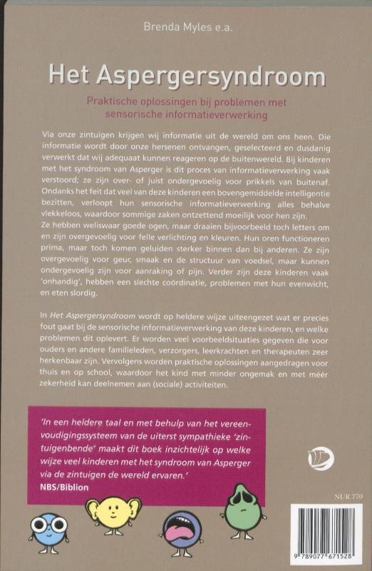 Achterkant van Het Aspergersyndroom