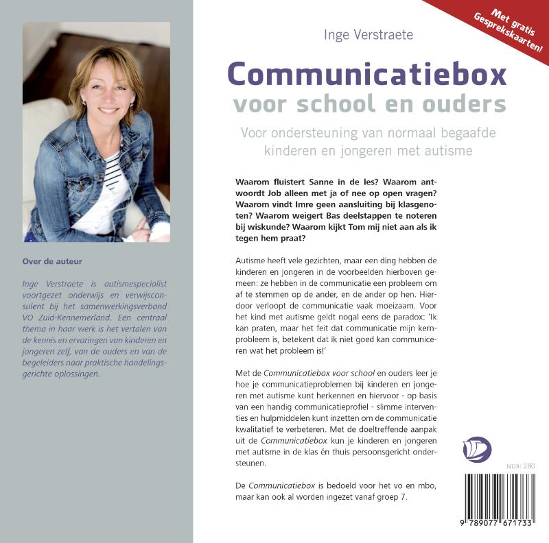 Achterkant van Communicatiebox voor school en ouders
