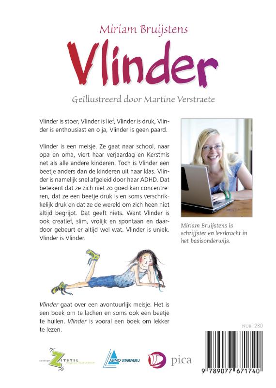 Achterkant van Vlinder