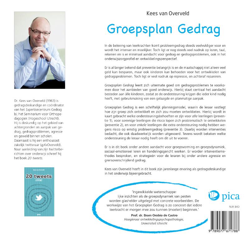Achterkant van Groepsplan gedrag