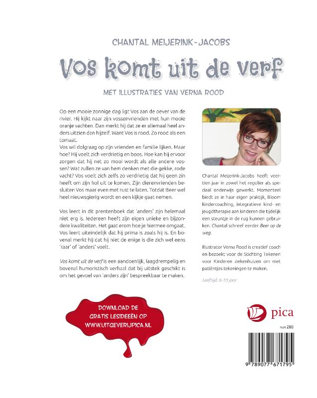 Achterkant van Vos komt uit de verf