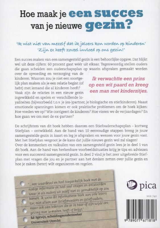 Achterkant van Hoe maak je een succes van je nieuwe gezin?