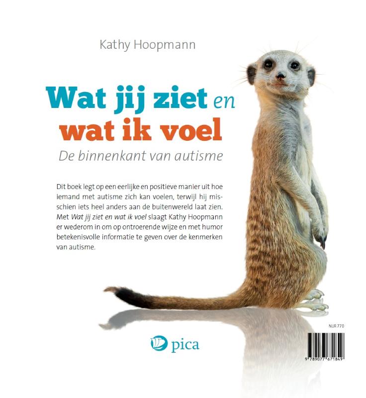 Achterkant van Wat jij ziet en wat ik voel