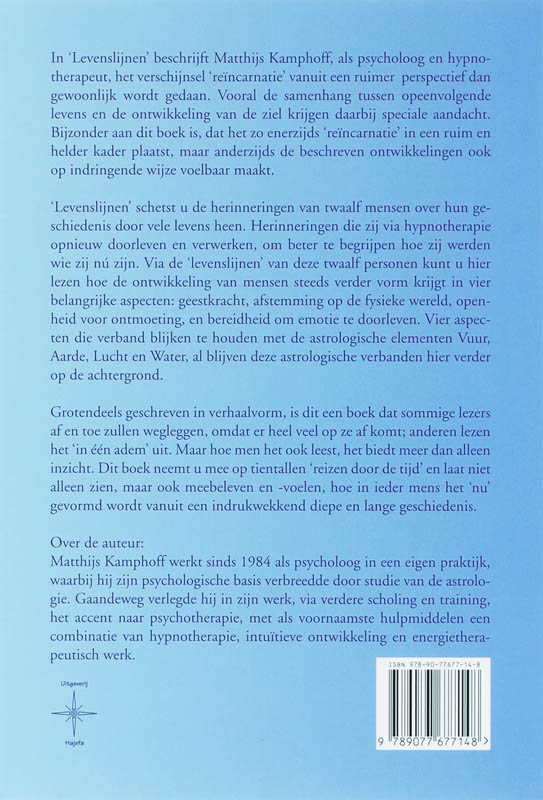 Achterkant van Levenslijnen