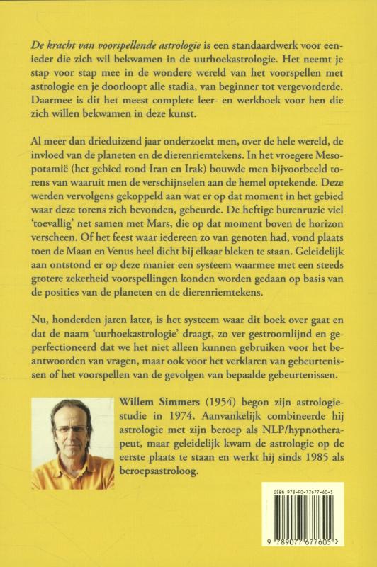 Achterkant van Uurhoekastrologie
