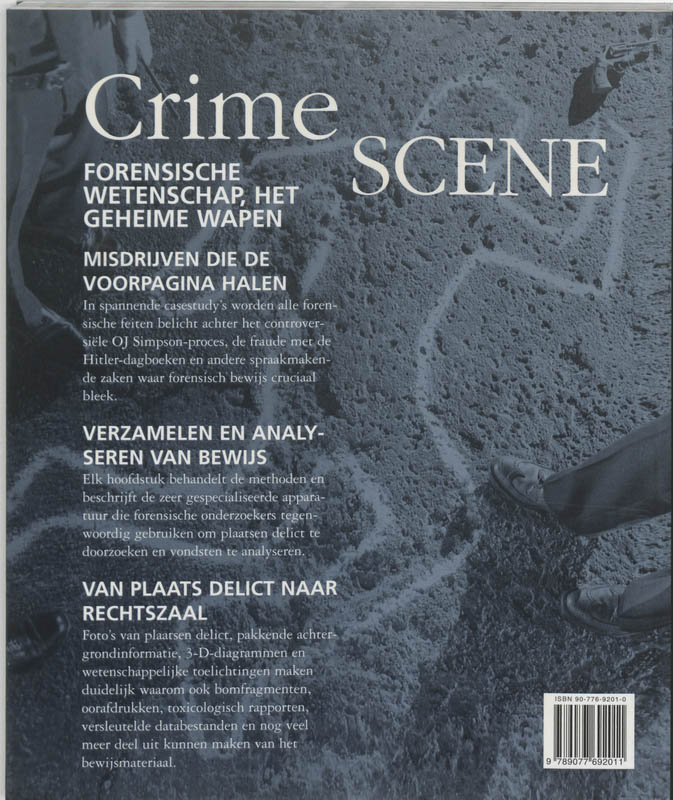 Achterkant van Crime Scene