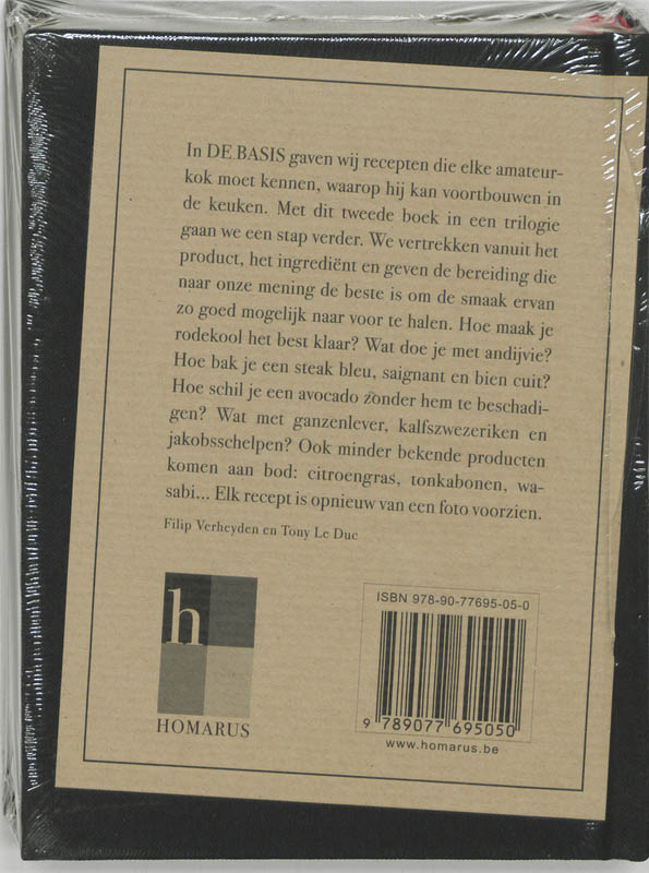 Achterkant van Het product