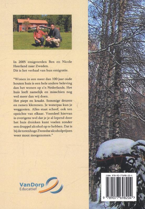 Achterkant van Naar de noorderzon