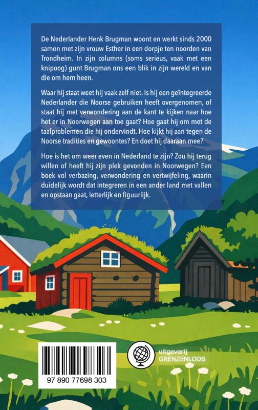 Achterkant van Een leven in Noorwegen