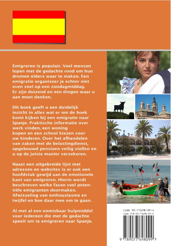 Achterkant van Emigreren naar Spanje