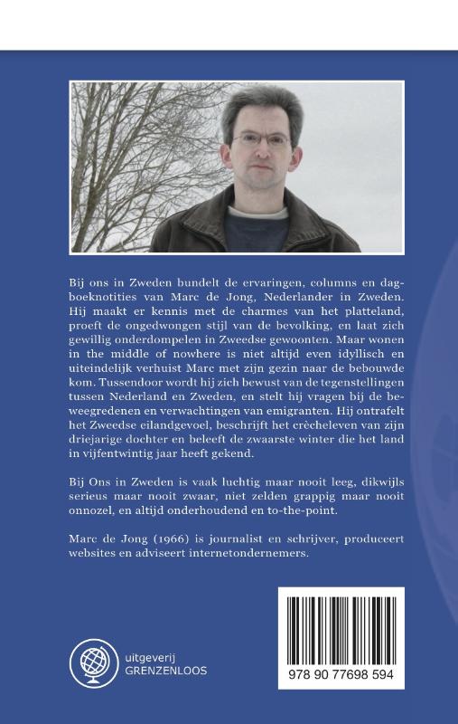 Achterkant van Bij ons in Zweden