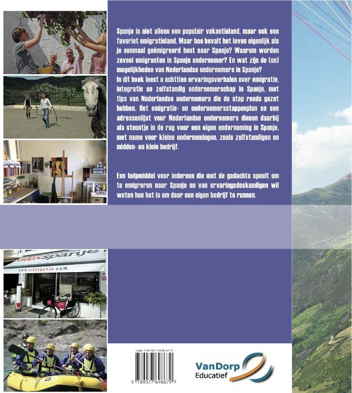 Achterkant van Ondernemen in Spanje