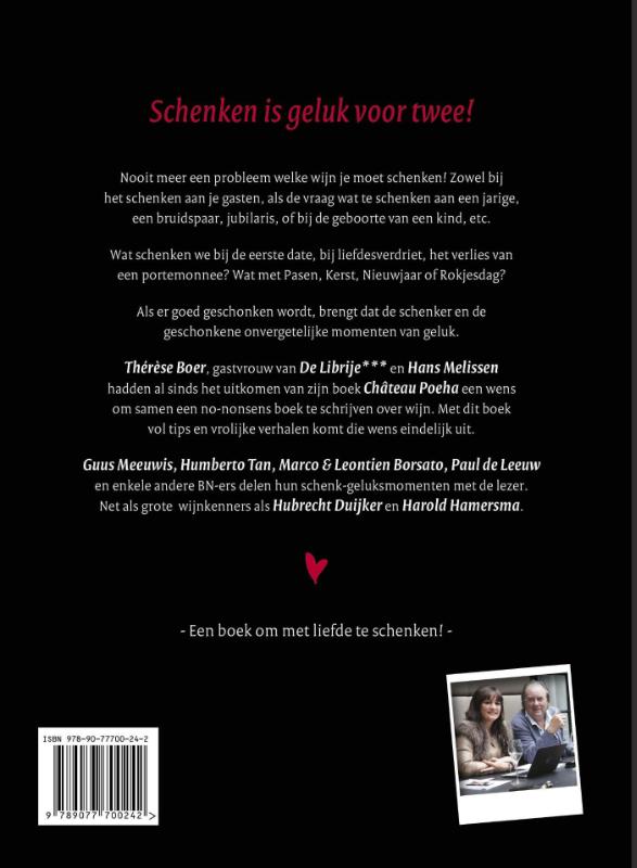 Achterkant van Met liefde geschonken